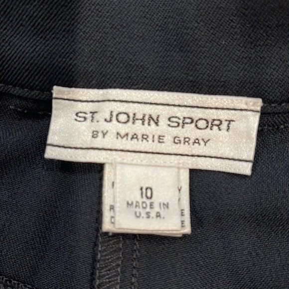St John Black Sz 10 pants. - Picture 4 of 5